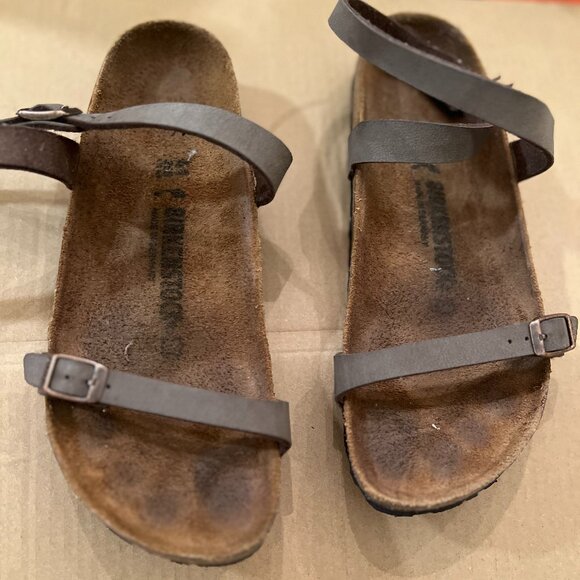 Birkenstock Daloa Ankle Strap Sandal Mocha Size 41 - Picture 1 of 3